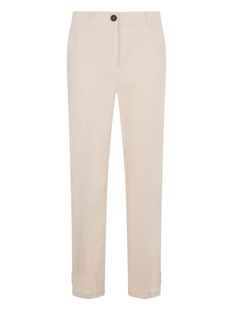 buttoned straight trousers 1