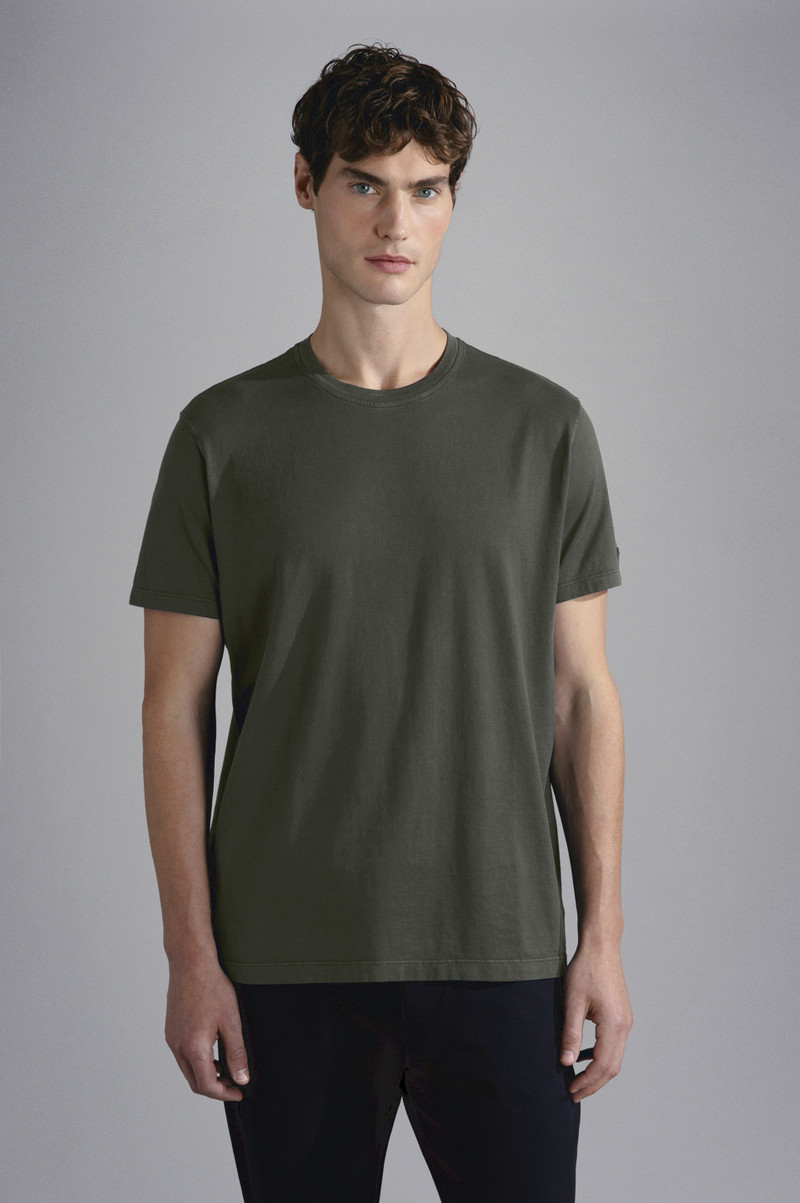 GARMENT-DYED COTTON JERSEY T-SHIRT 6