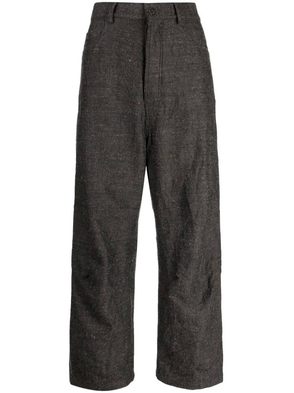 five-pockets baggy trousers - 1