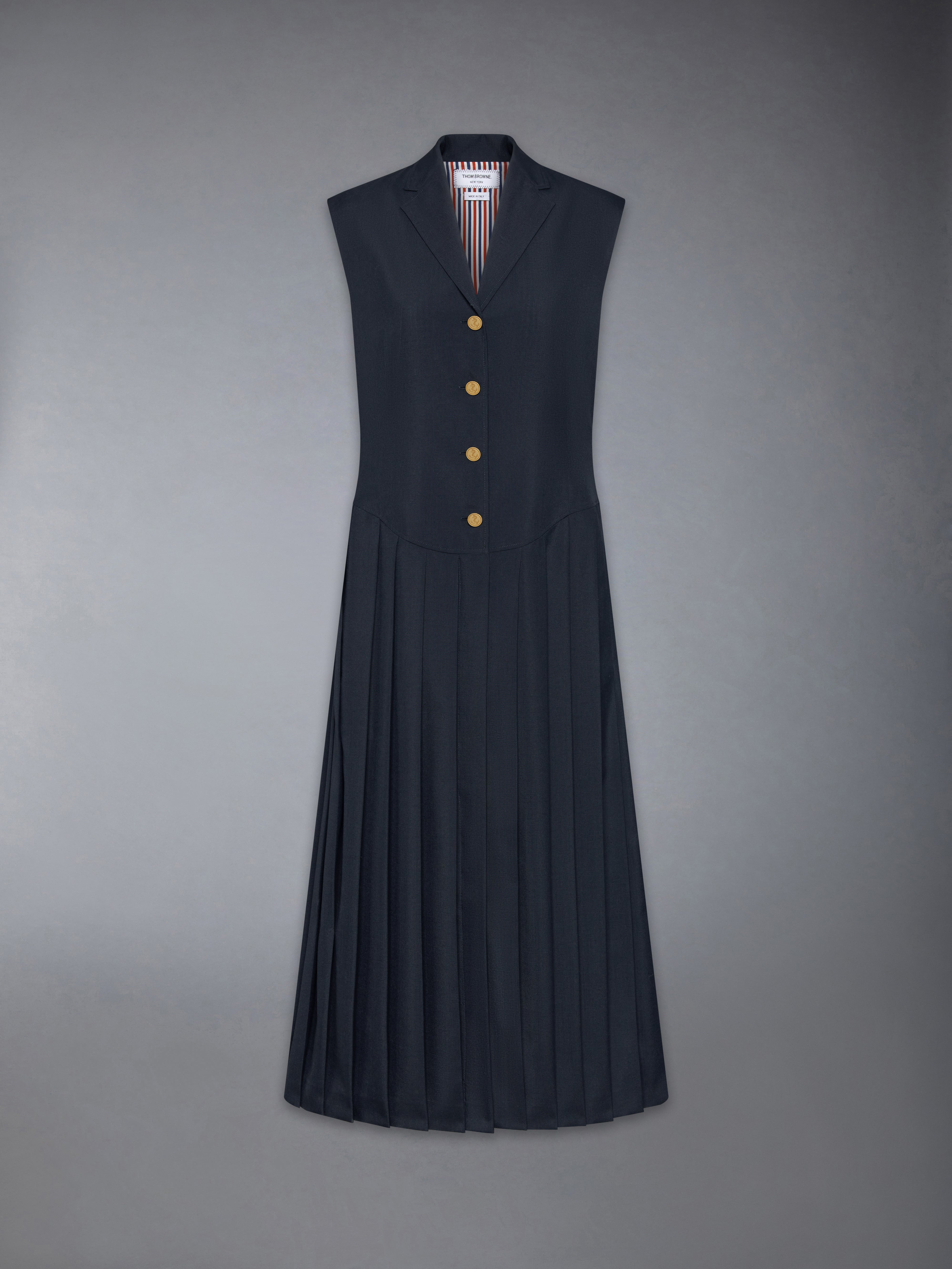 SCHOOL UNIFORM PLEATED DRESS - 1