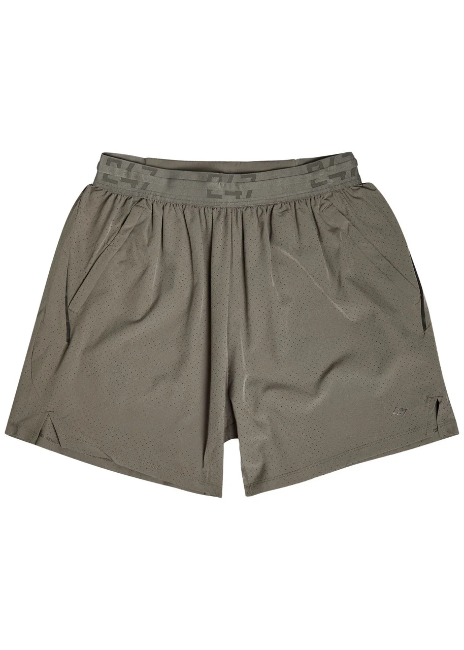 Represent 247 Trek Perforated Mesh-jersey Shorts - 1