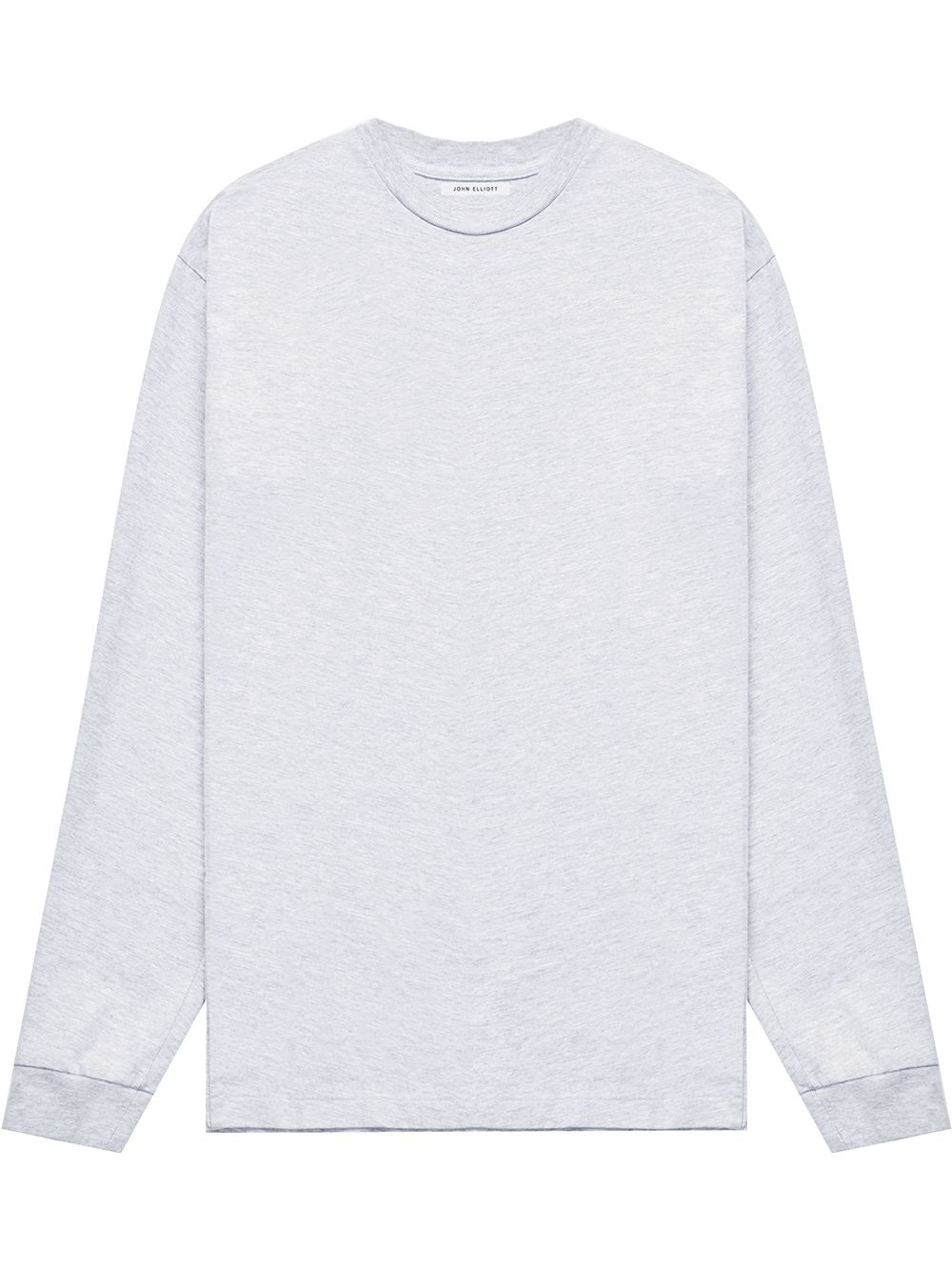 round neck long-sleeved sweatshirt - 1