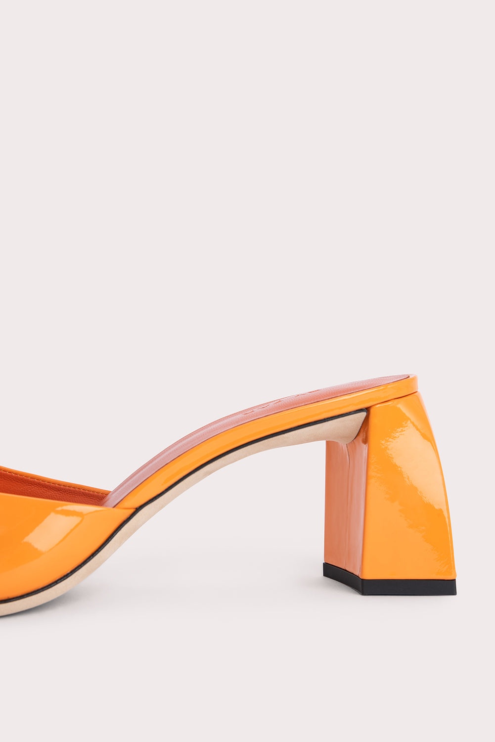 Romy Orange Patent Leather - 7