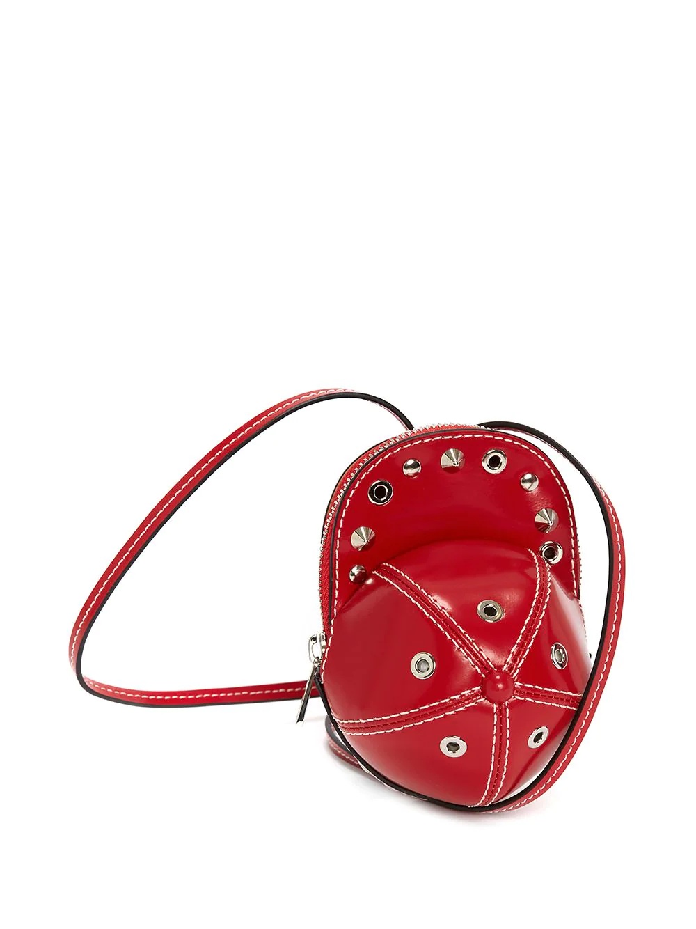 Cap stud-embellished crossbody bag - 3