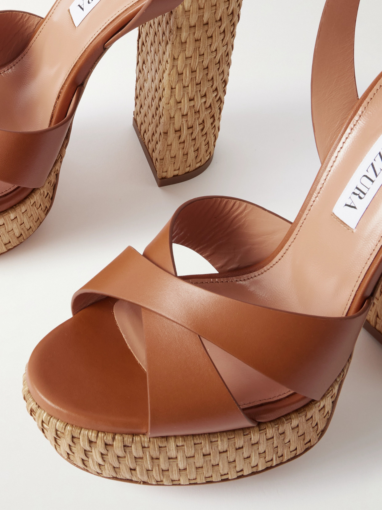 Sunseeker Plateau 140 Leather Platform Sandals - 4
