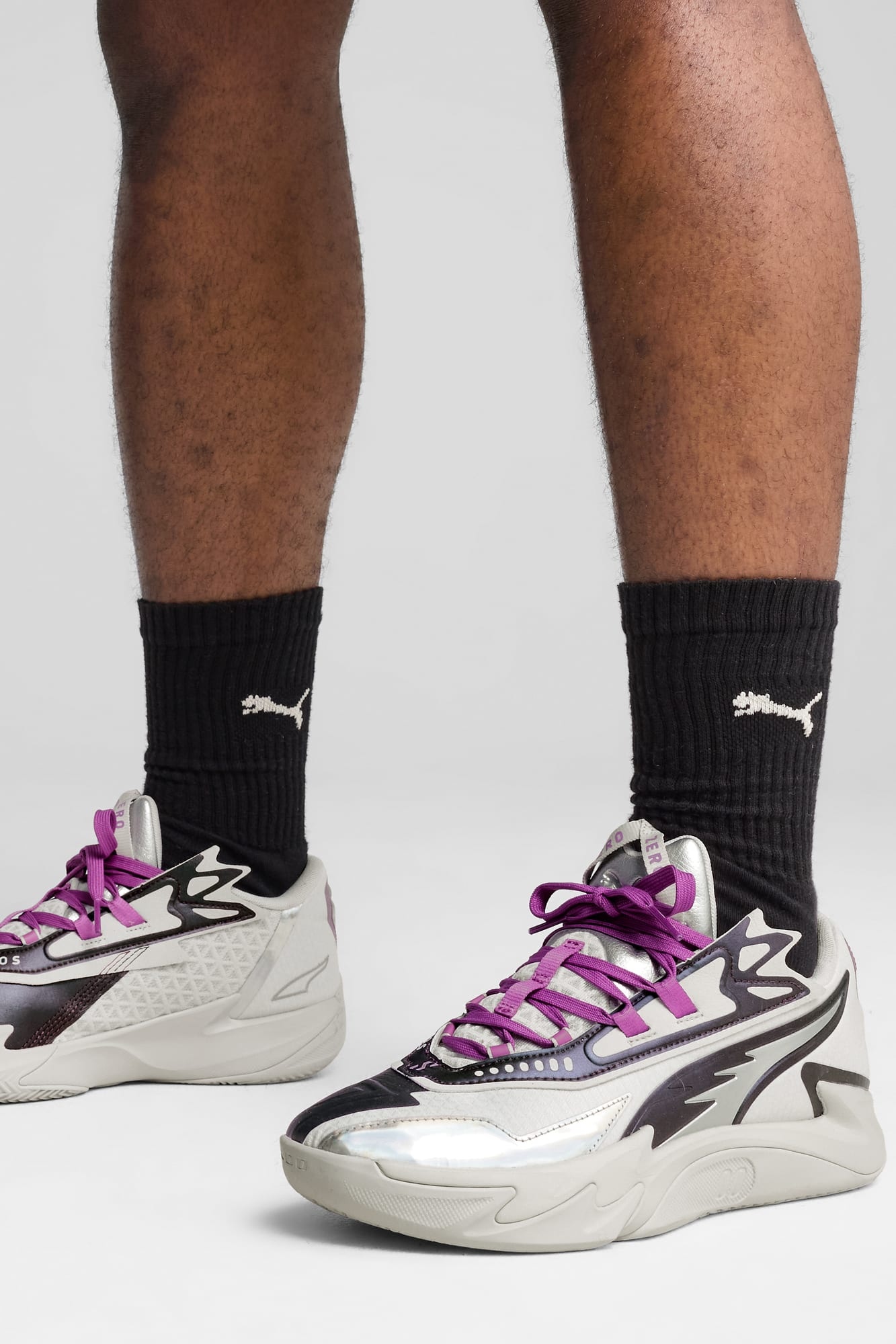 Scoot Zeros II Sterling Men's Basketball Shoes - 3