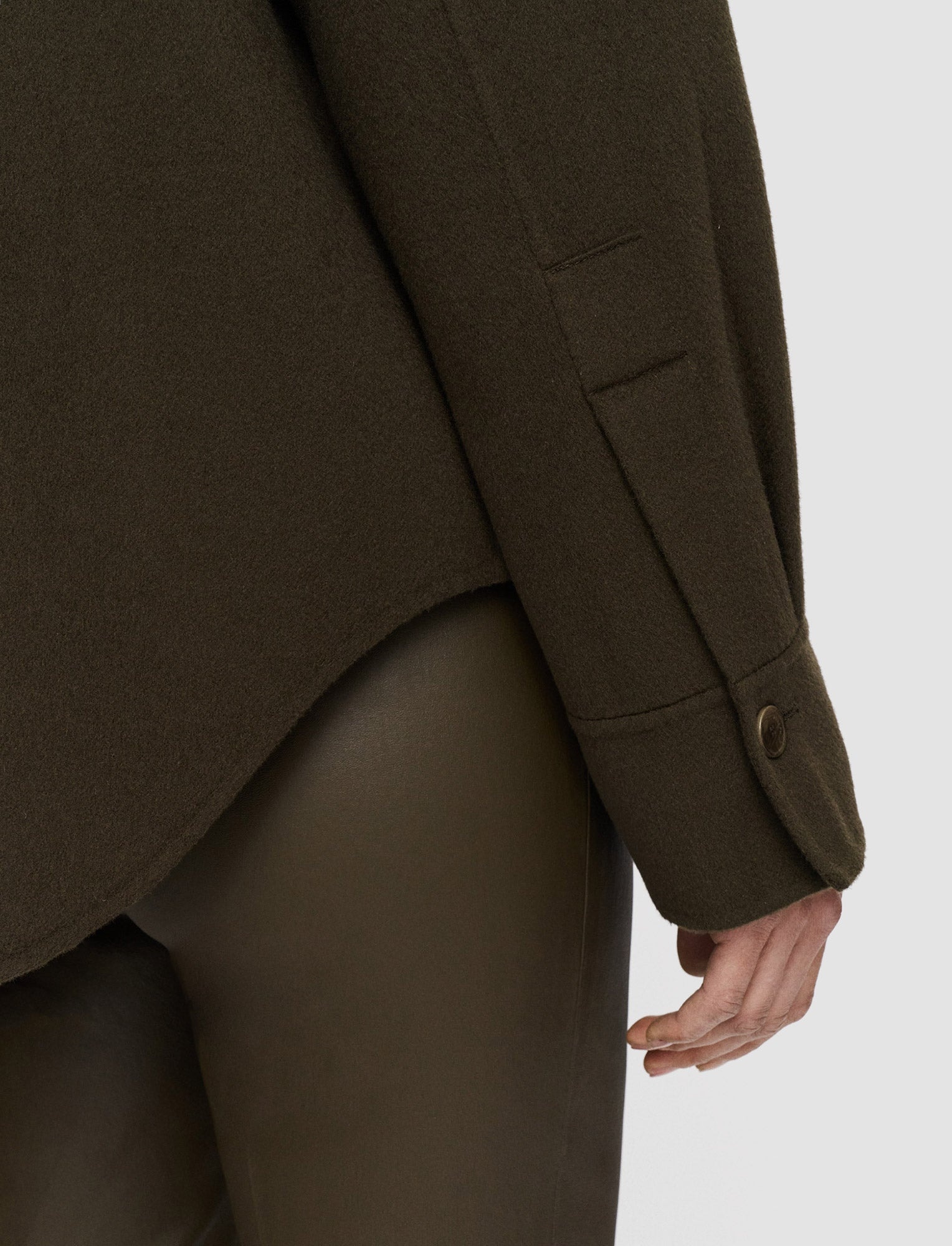 Light Double Face Henri Jacket - 5
