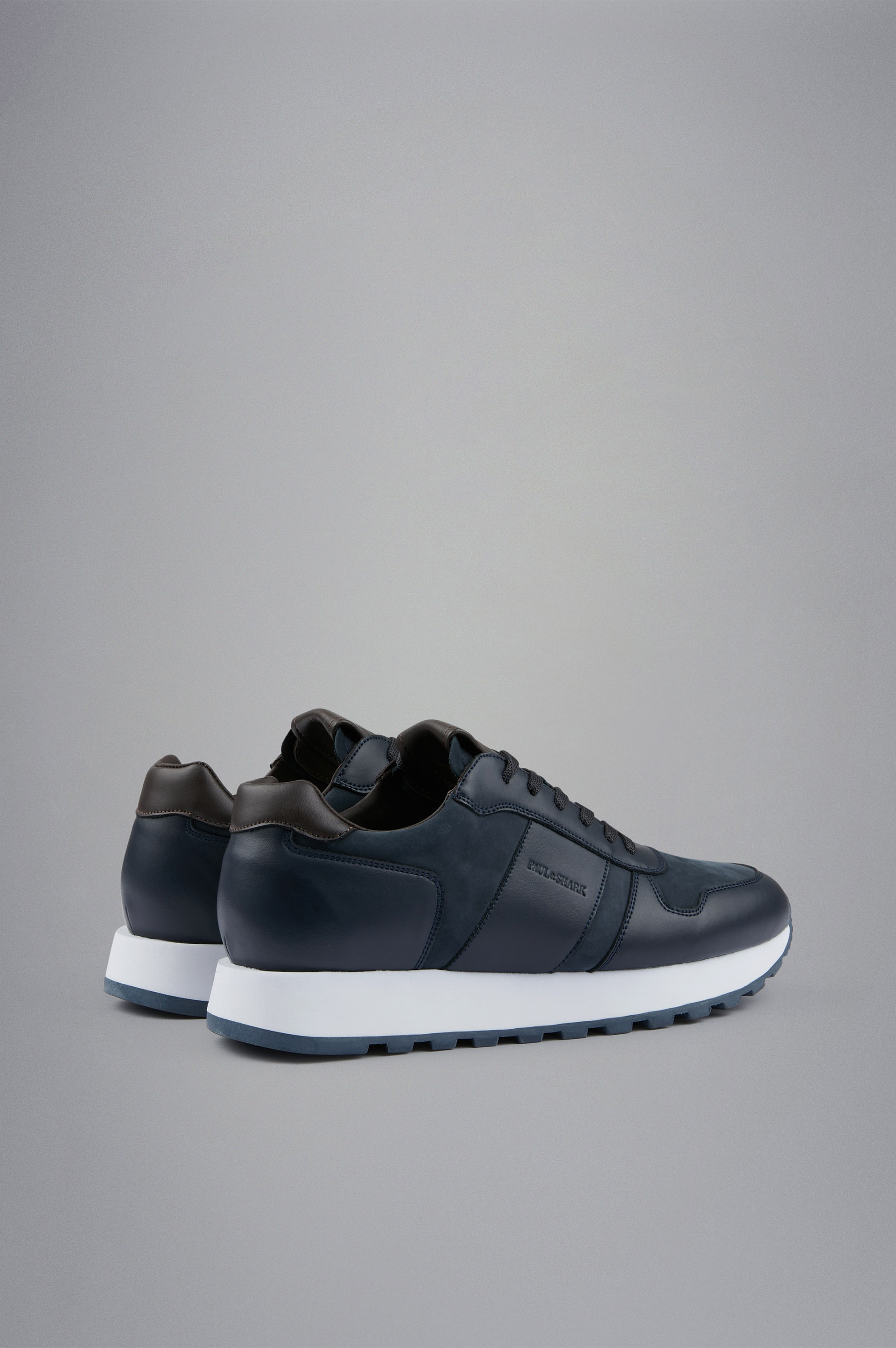 LEATHER AND SUEDE SNEAKERS - 3