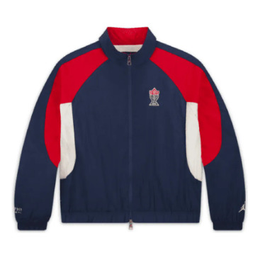 Air Jordan x Trophy Room USA Woven Track Jacket 'Navy Red' DR2954-410 - 1