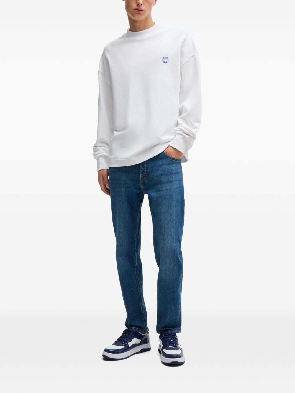 straight-leg jeans - 2