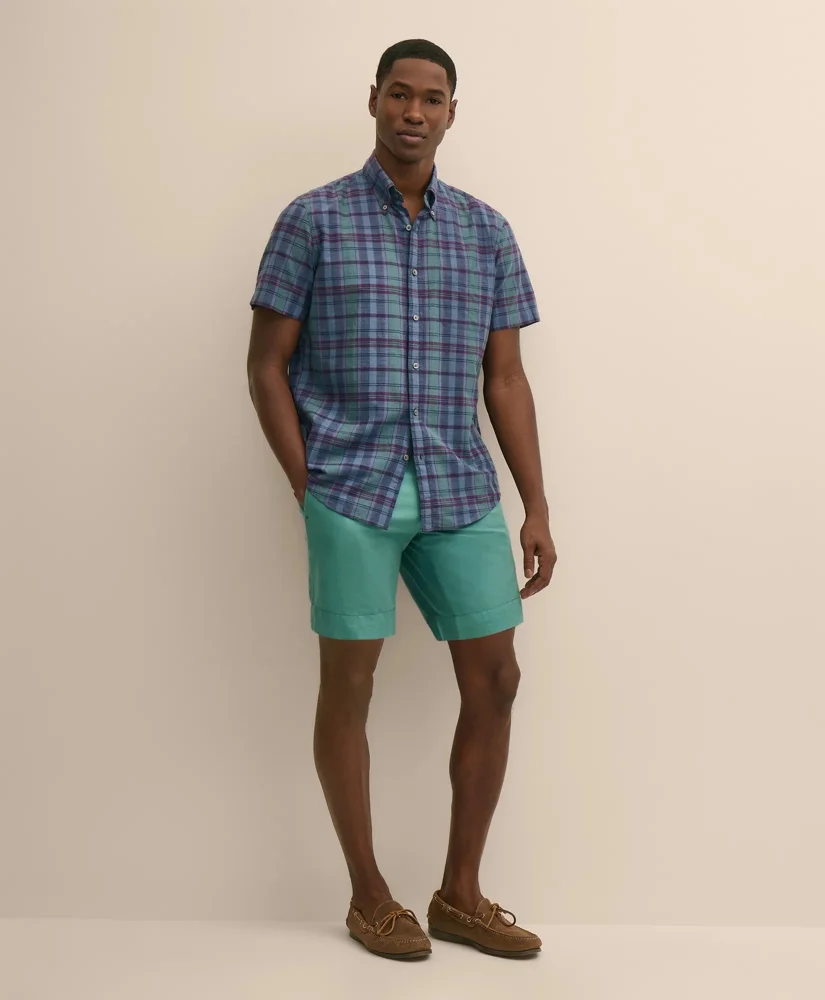 The 9" Linen-Cotton Shorts - 1