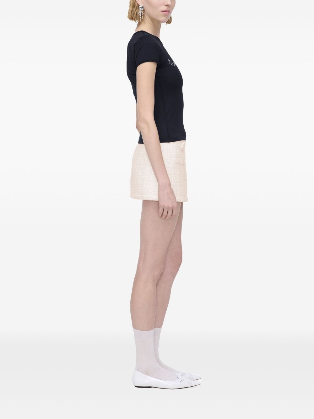 logo-embellished T-shirt - 3