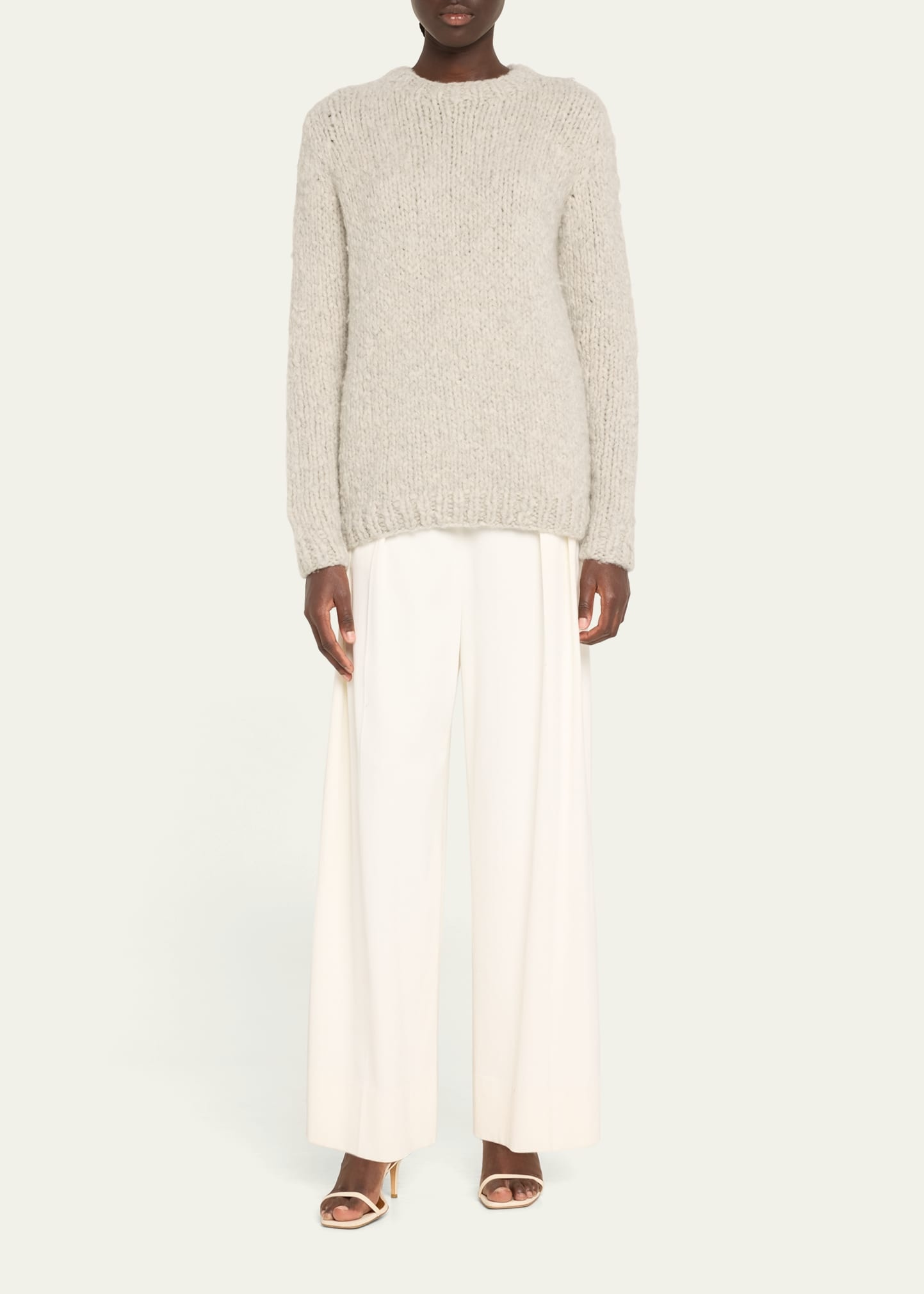 Lawrence Cashmere Crewneck Sweater - 2