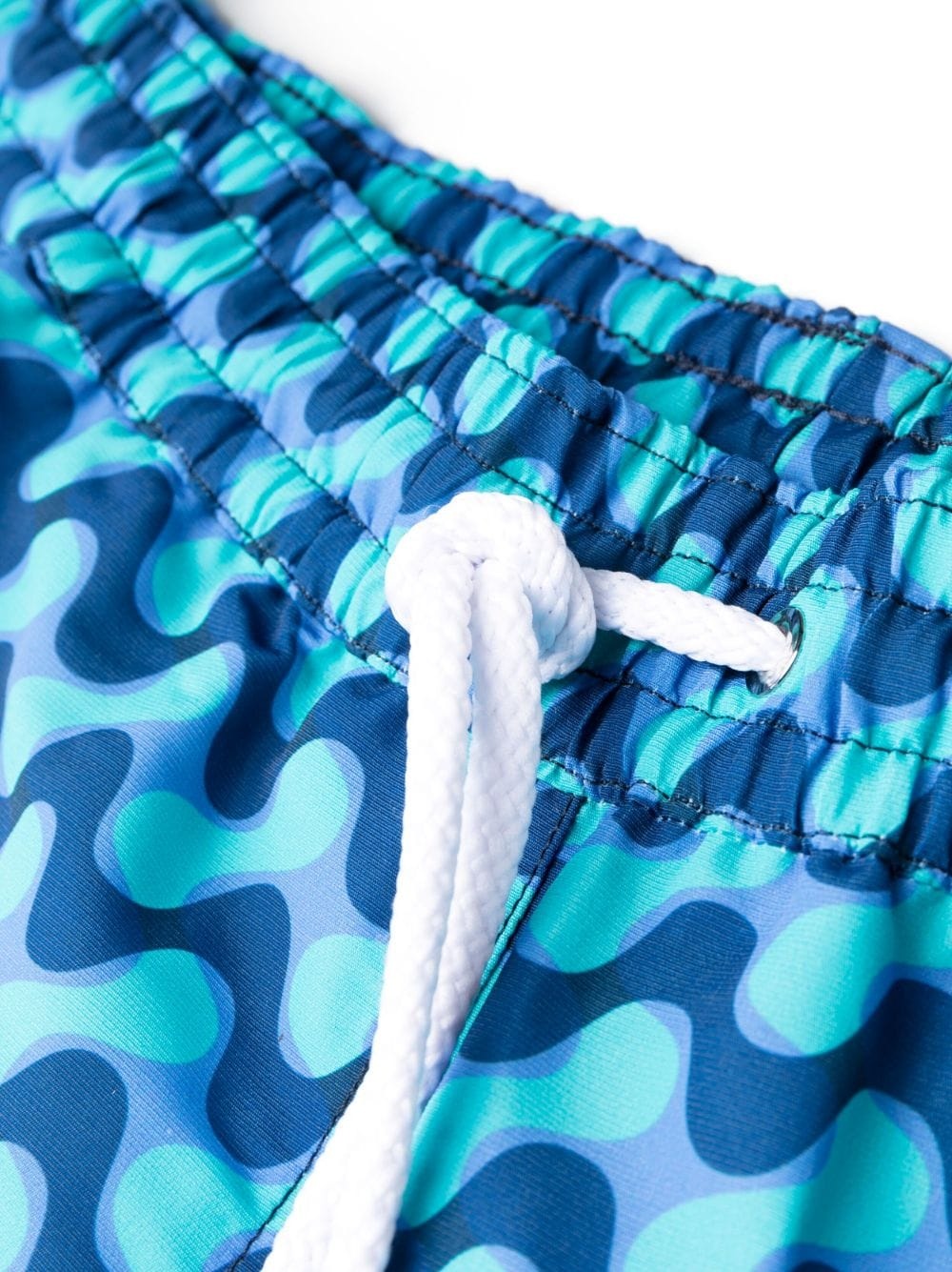 wave-print swim shorts - 3