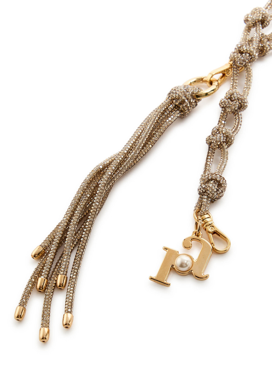 Rosantica Capri Crystal-embellished Strap - 3