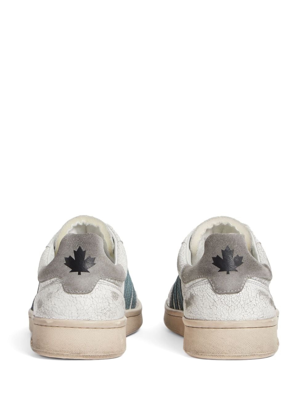 distressed Boxer low-top sneakers - 3