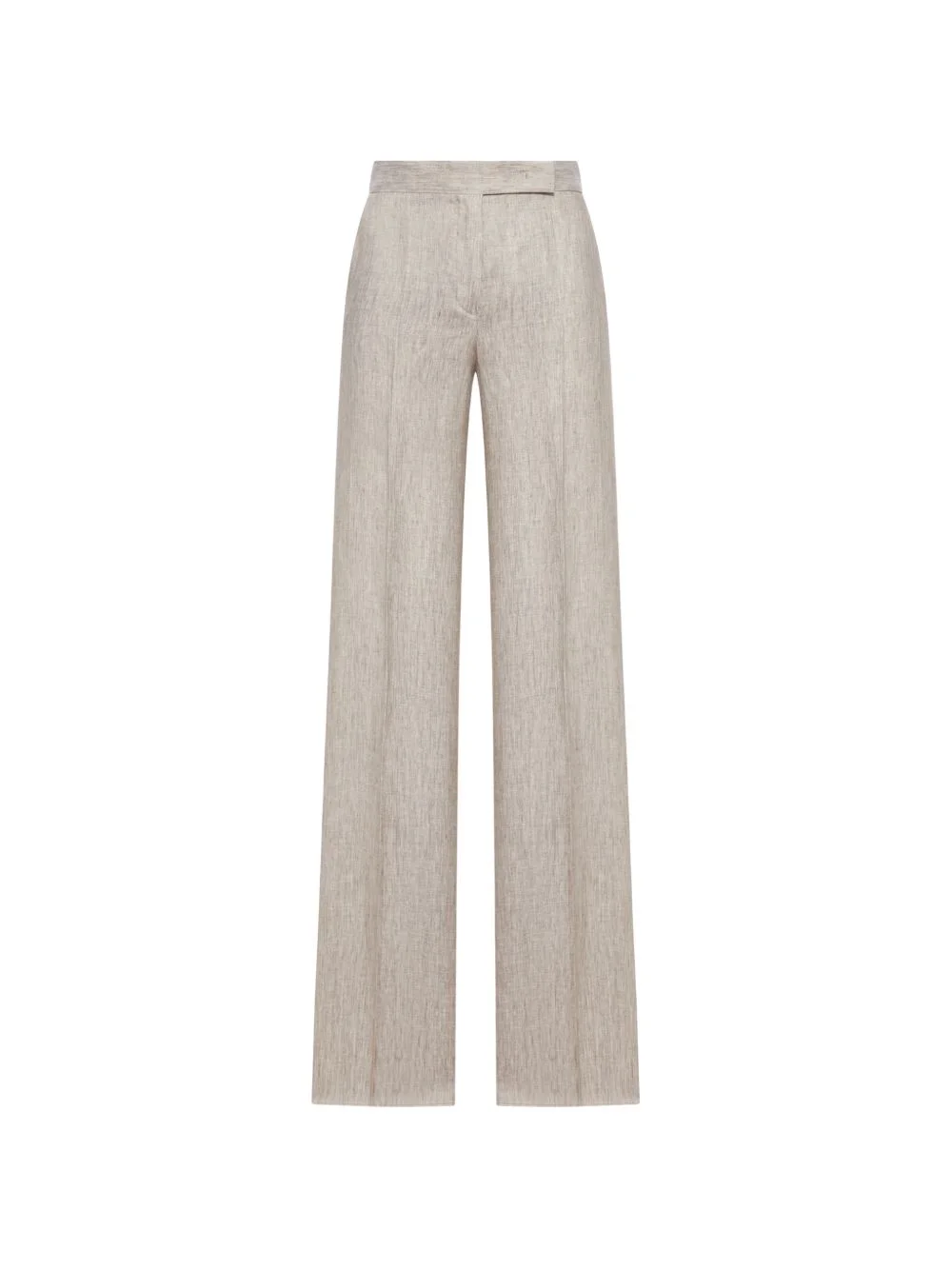 chevron wide trousers - 1