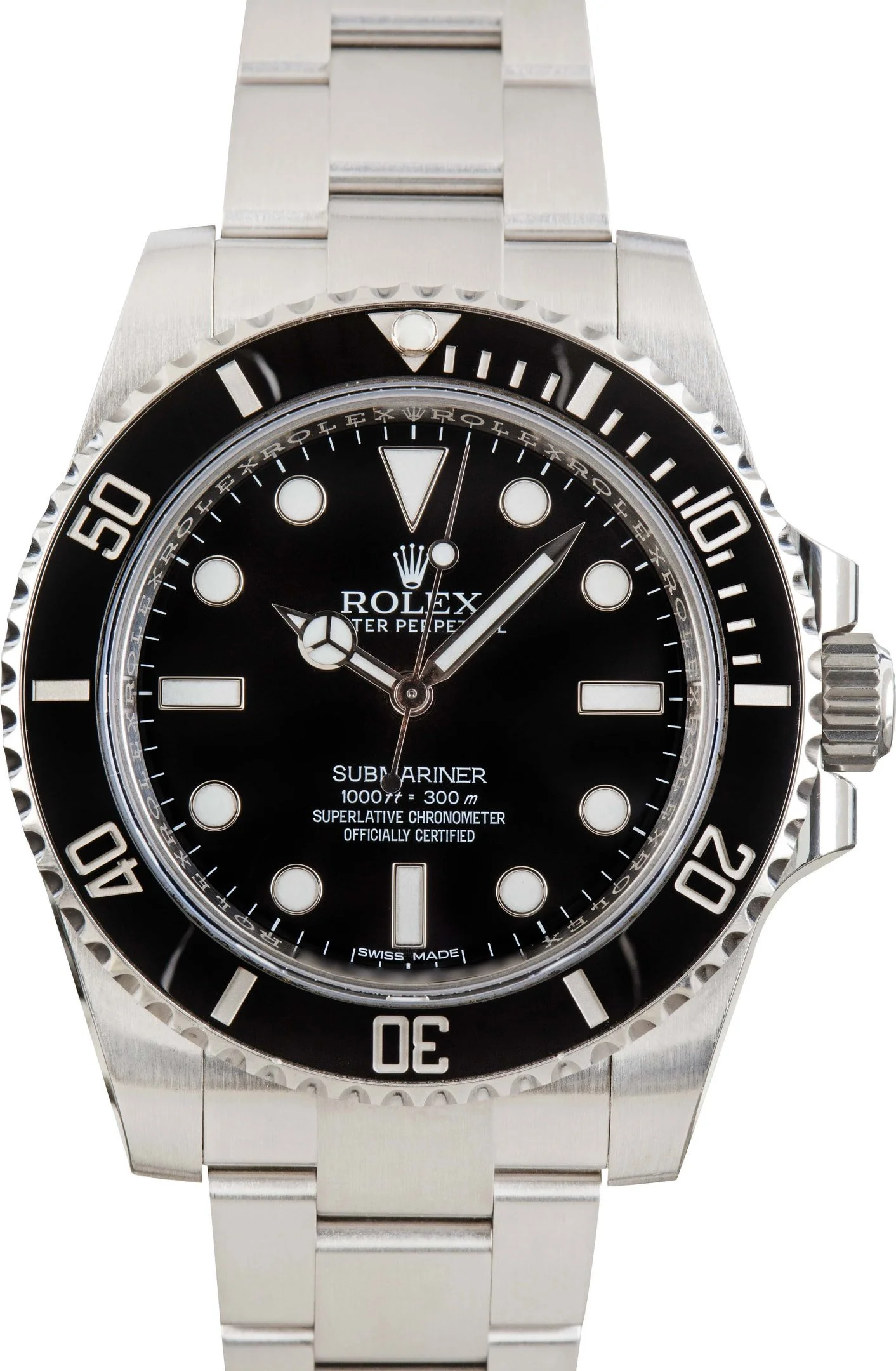 Used Rolex Submariner Ref 114060 Stainless Steel - 1
