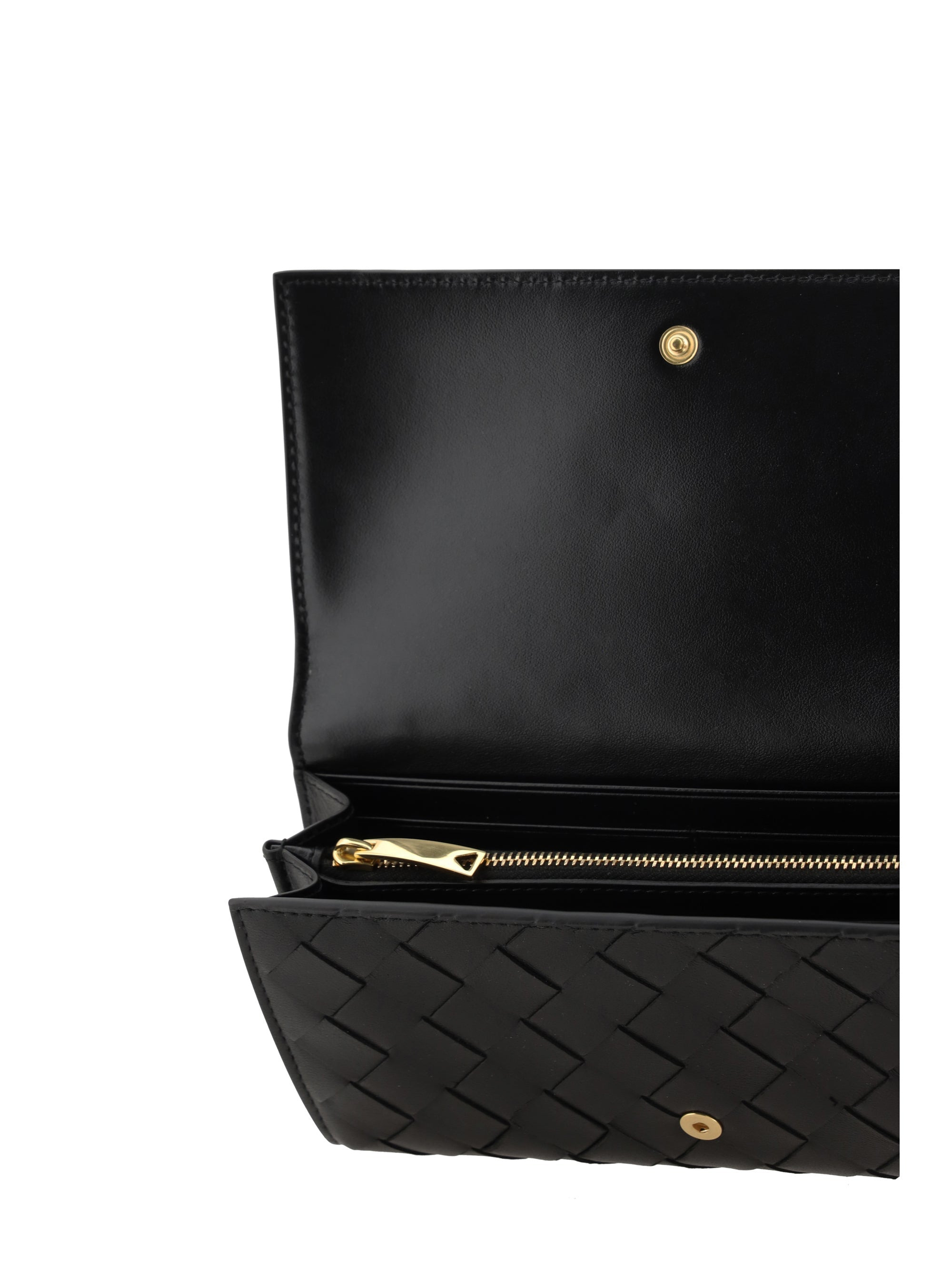 Bottega Veneta Women Leather Wallet Intrecciato - 3