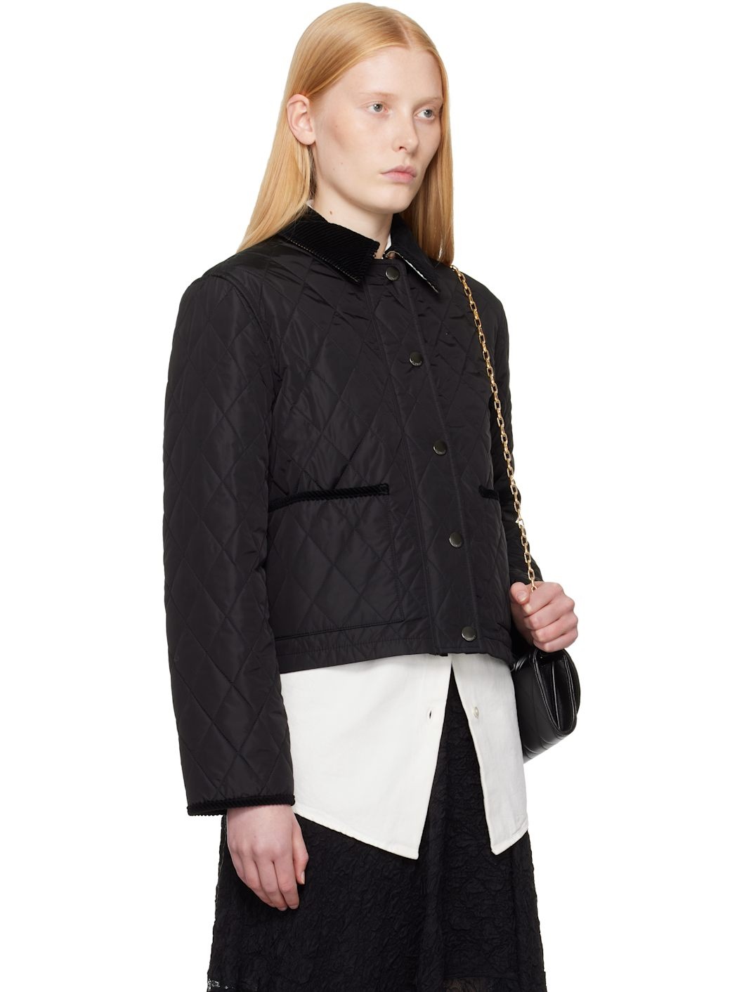 Black Oldham Nylon Jacket - 2