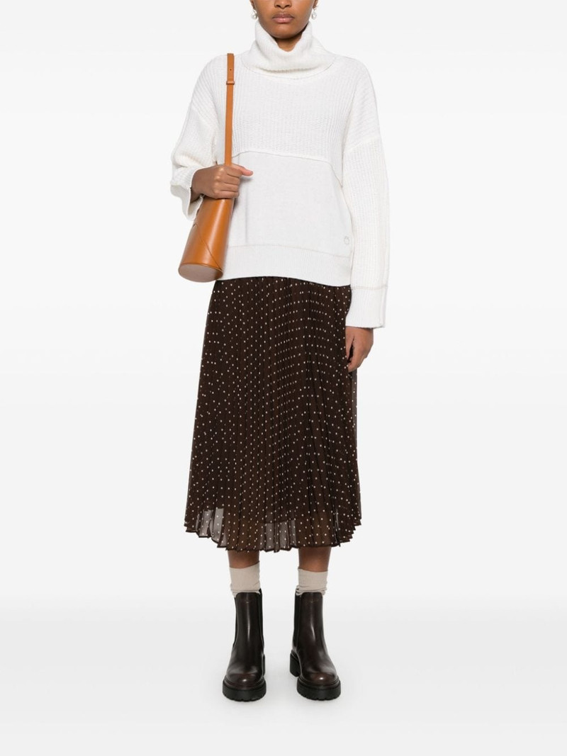 PINKO logo-embroidered sweater outlook