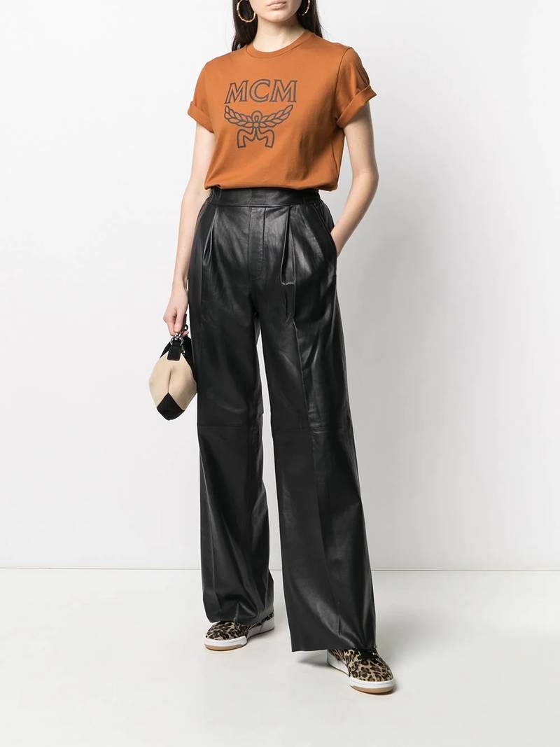 MCM logo-print cotton T-shirt outlook