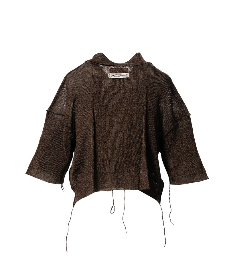 Inside-Out Glitter Knit Cardigan 18