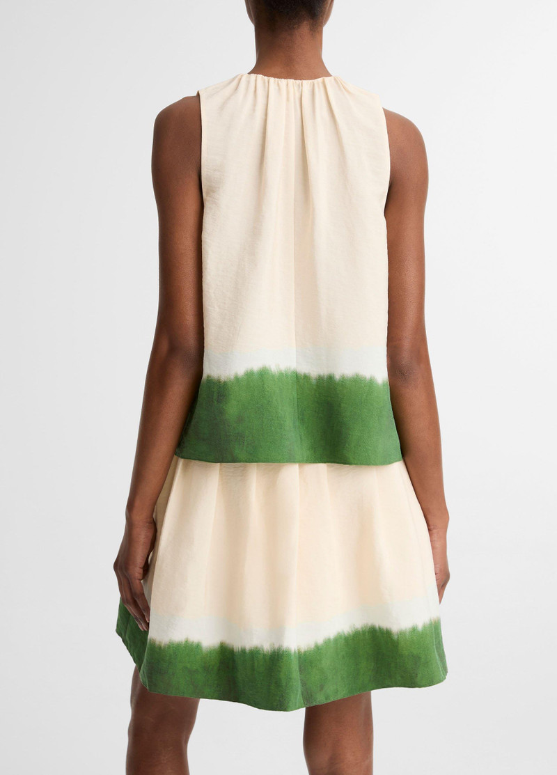 Vince Dip-Dye Sleeveless A-Line Top outlook