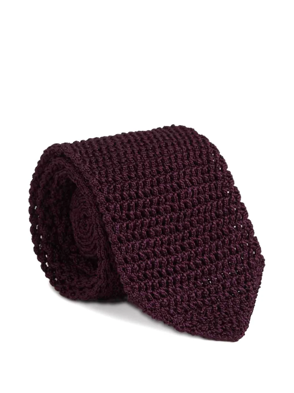 knitted silk tie - 1