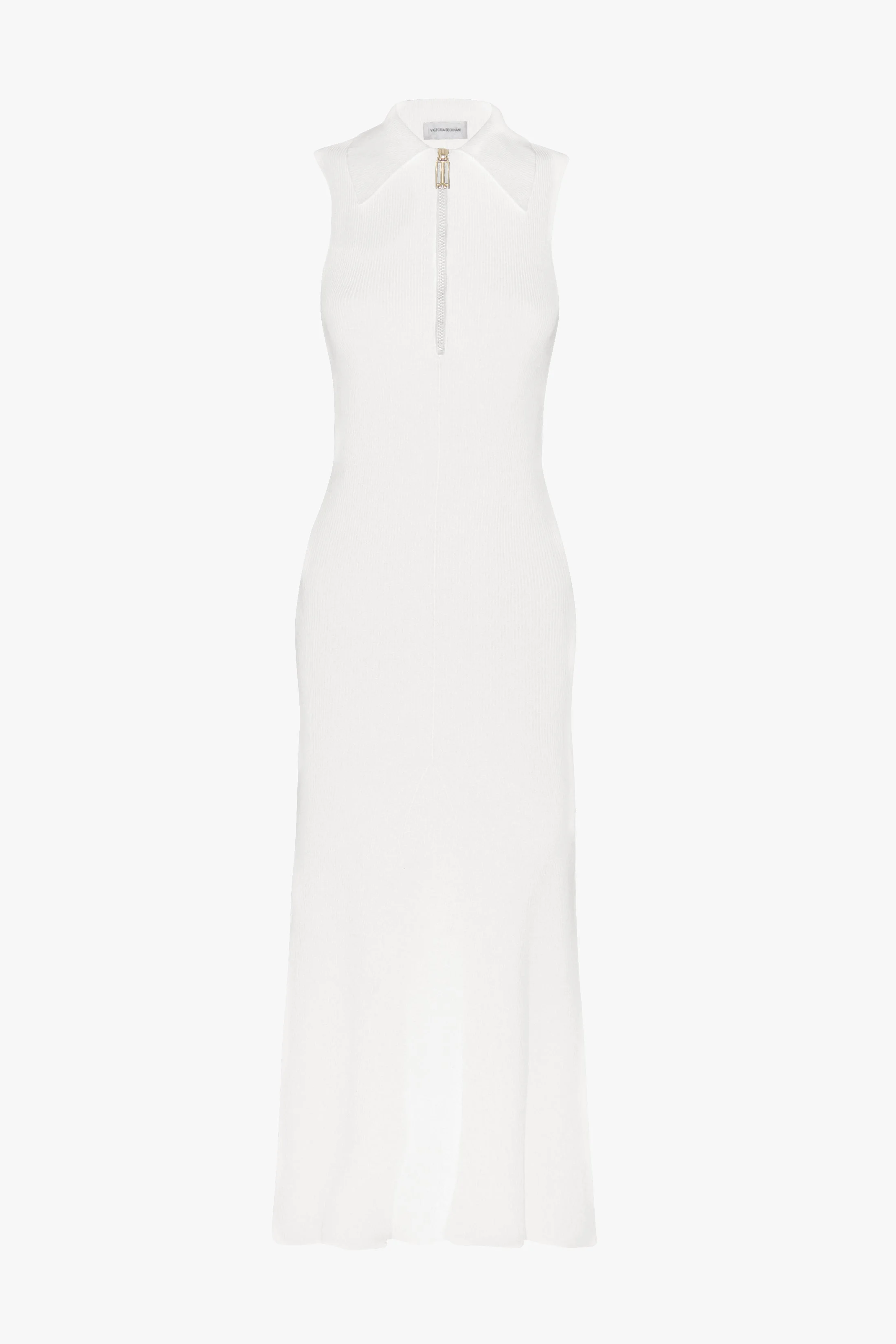 Mira Midi Dress In White - 1