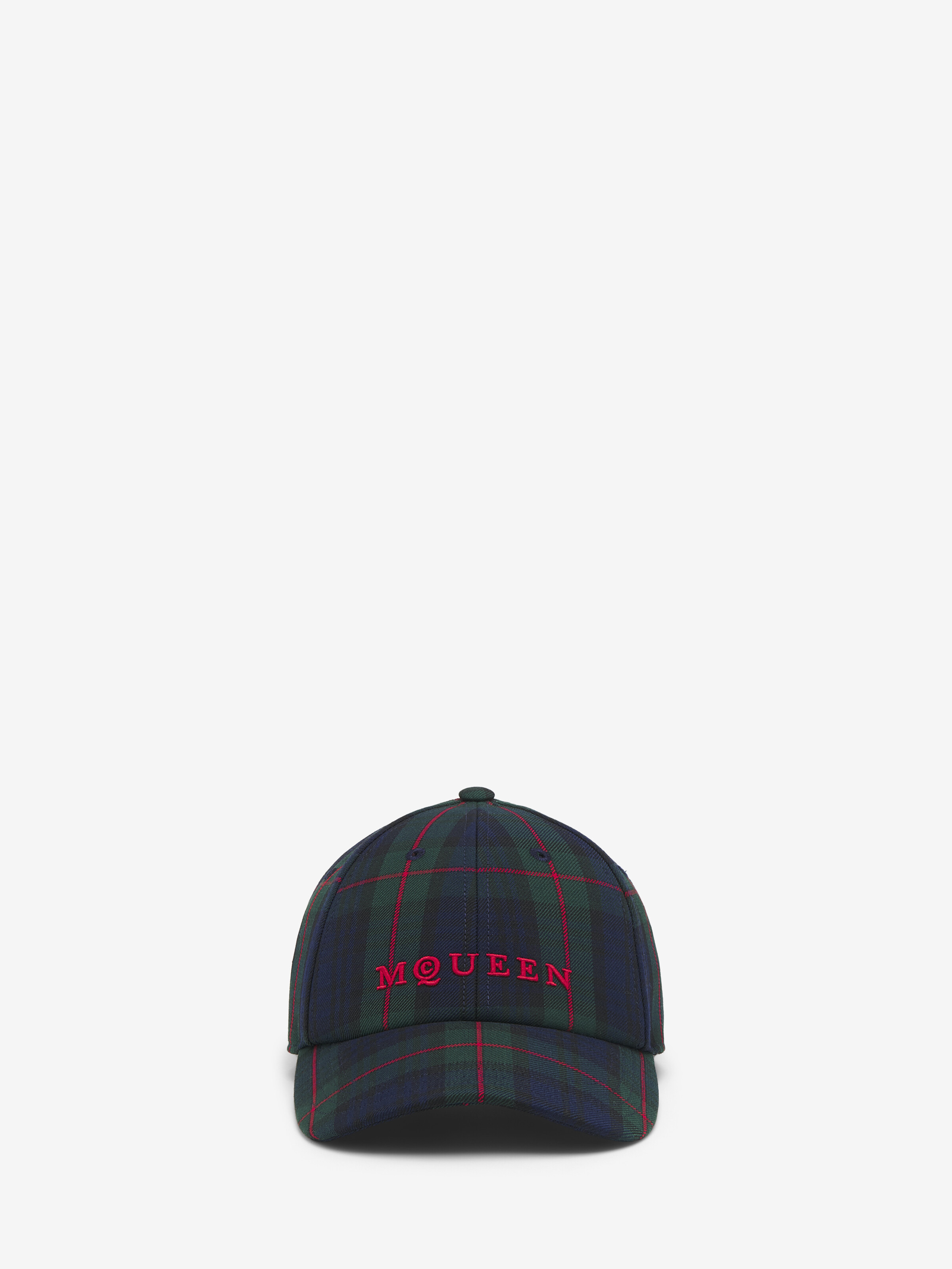Tartan McQueen Logo Baseball Cap - 1