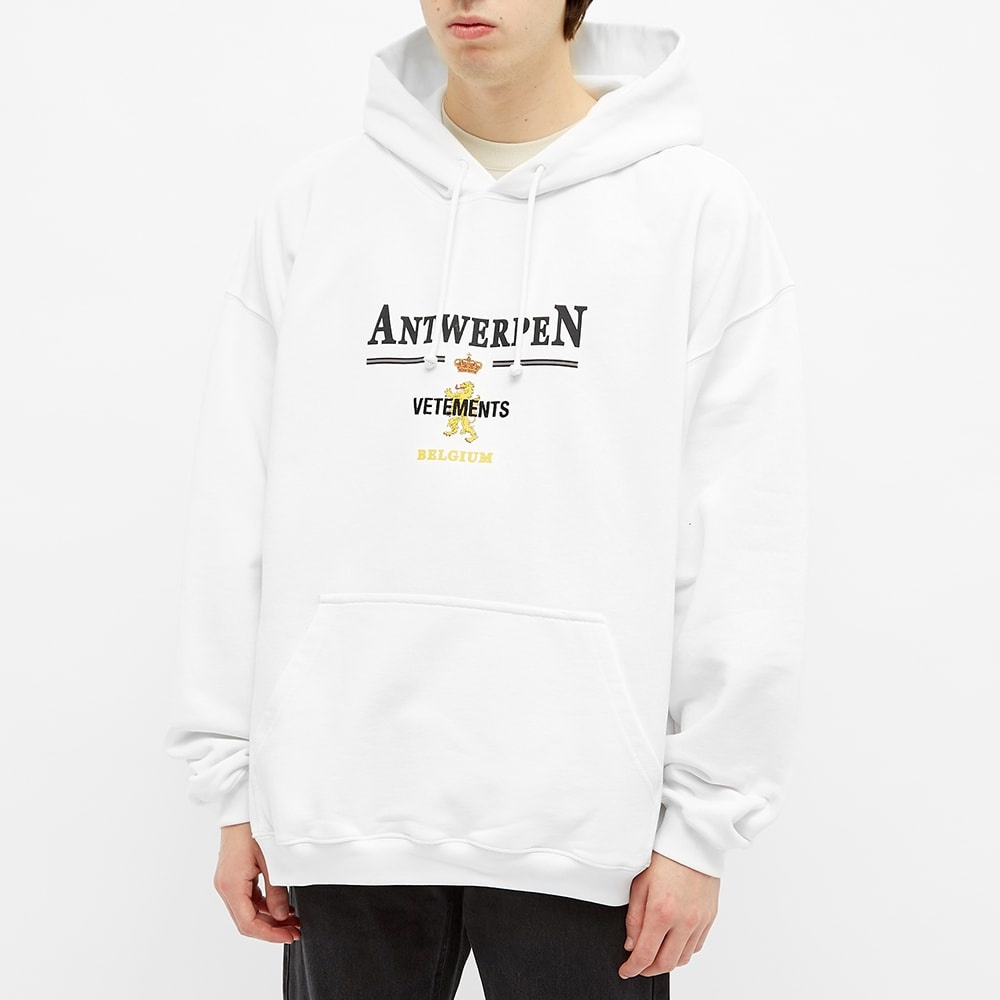 VETEMENTS Oversize Antwerp Logo Hoody - 4