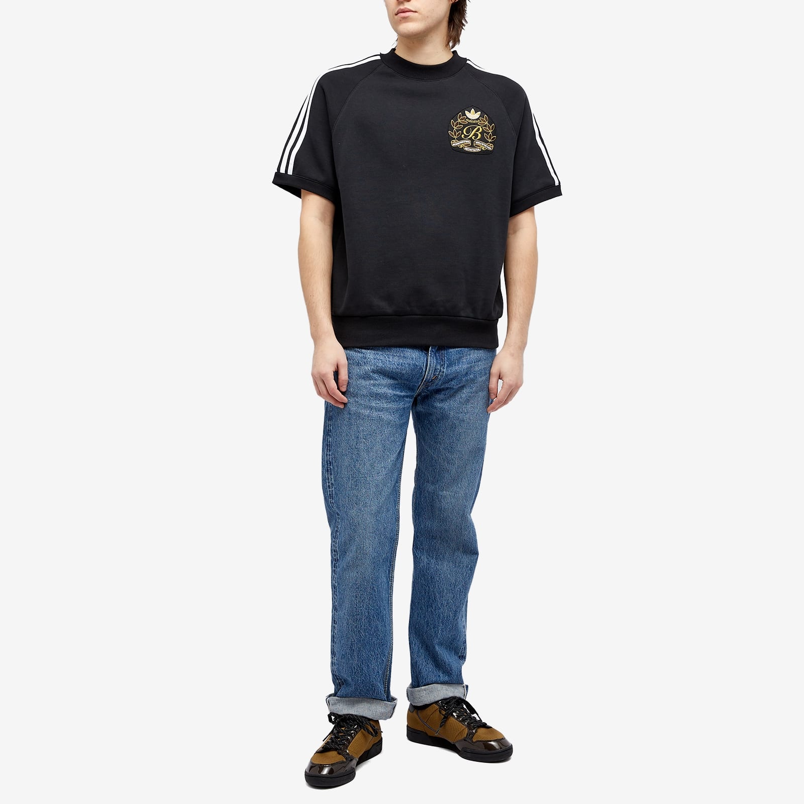 【爆売りセール開催中！】 adidas REVERSIBLE | Blondey x Tee Crew Sleeve Short トップス