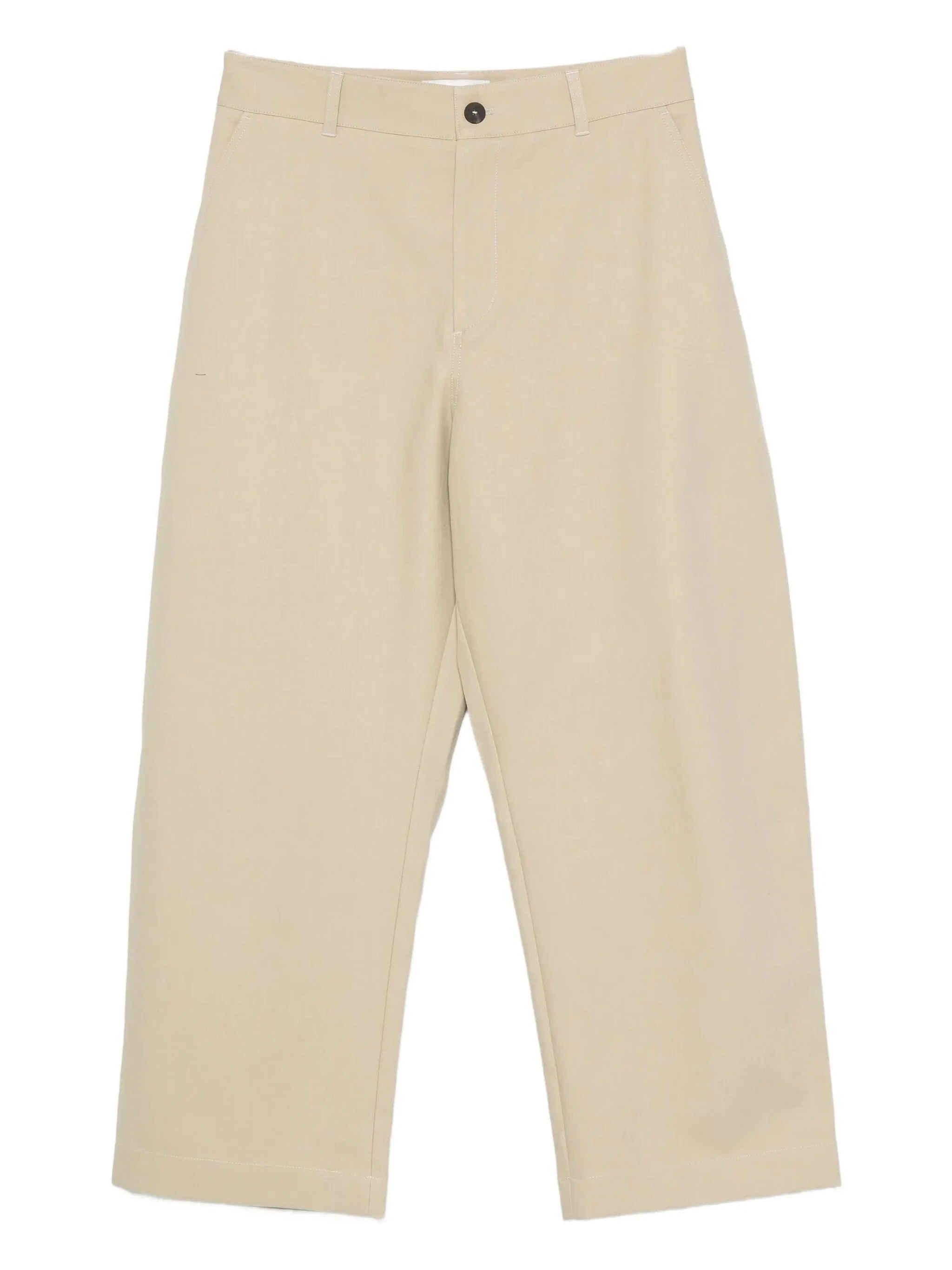 Studio Nicholson Button-fastening Cotton Trousers - 1