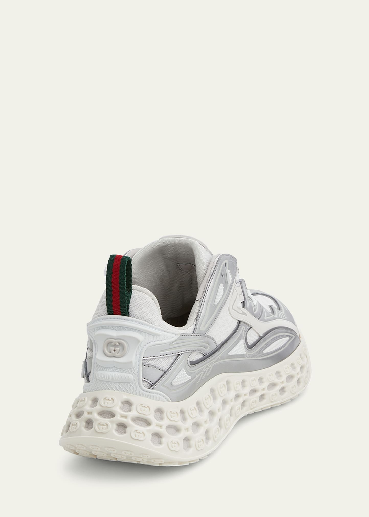 Men's cub3d Metallic Demetra and Mesh Runner Sneakers - 2