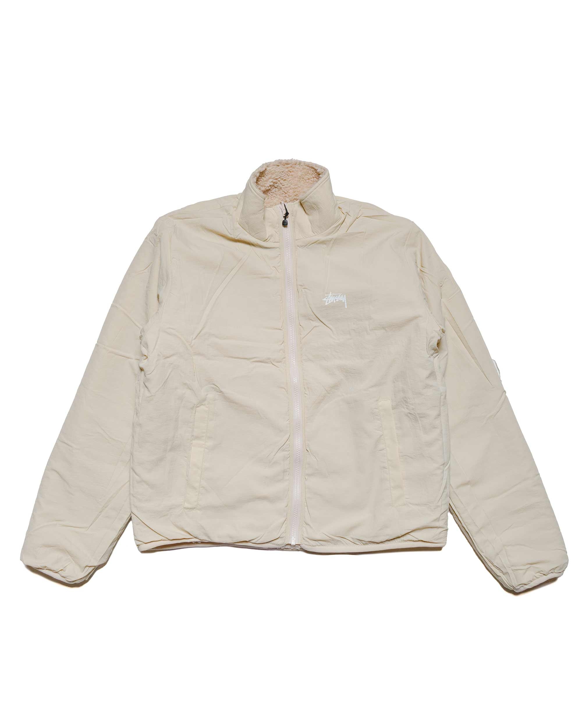 Stüssy Sherpa Reversible Jacket Natural - 2