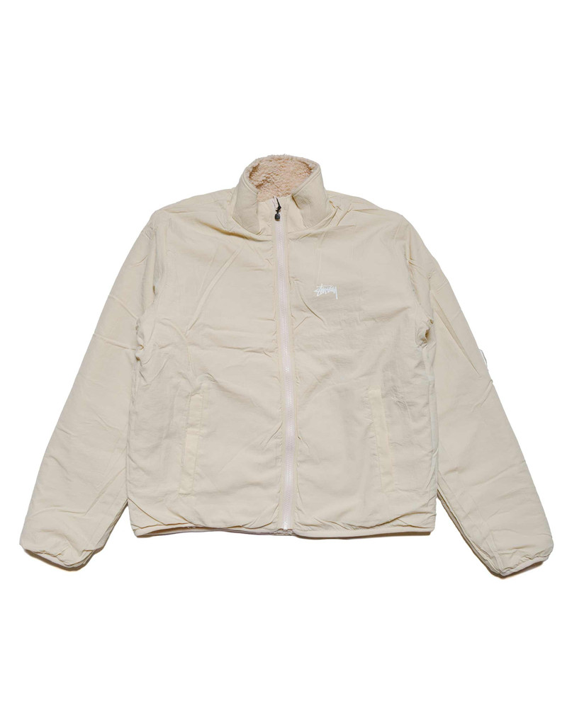 Stüssy Stüssy Sherpa Reversible Jacket Natural outlook