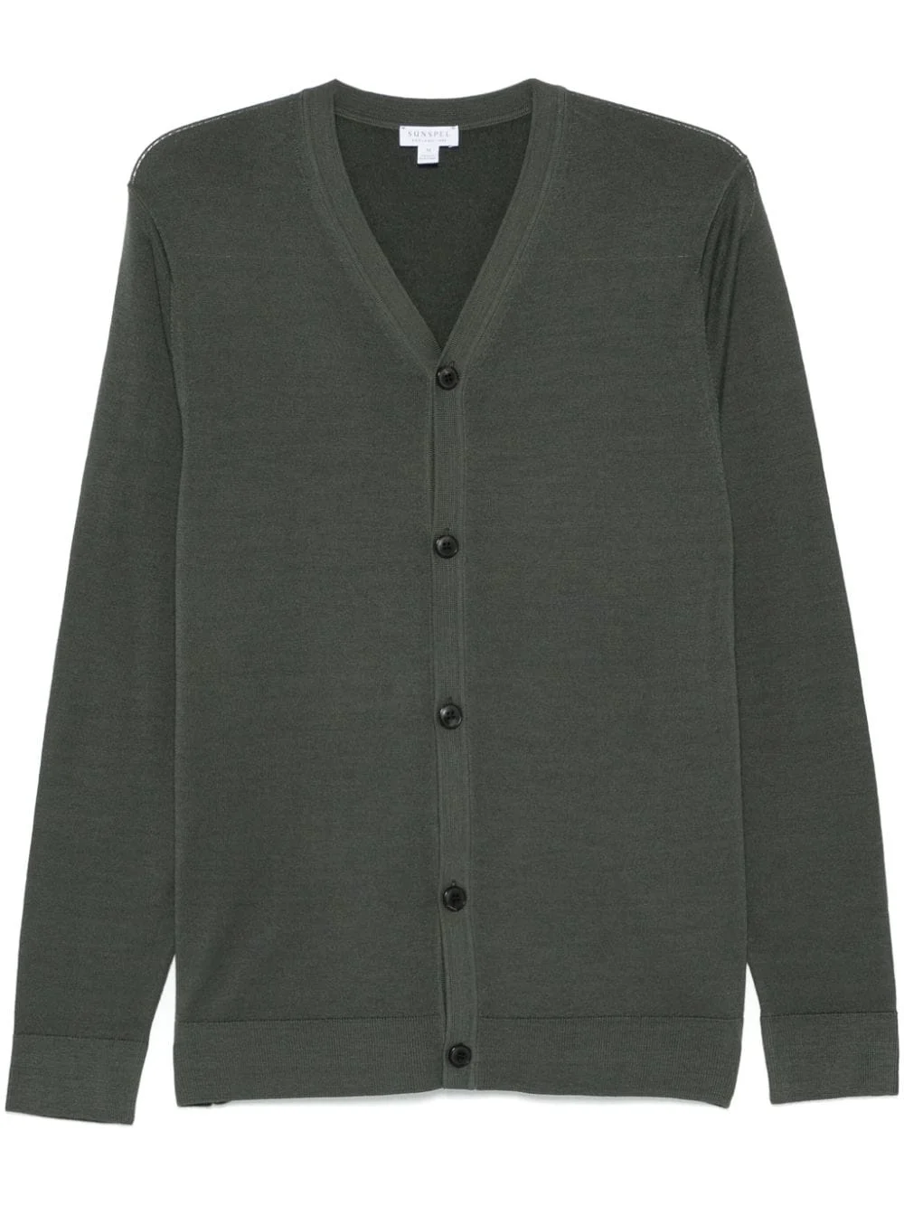merino-wool cardigan - 1