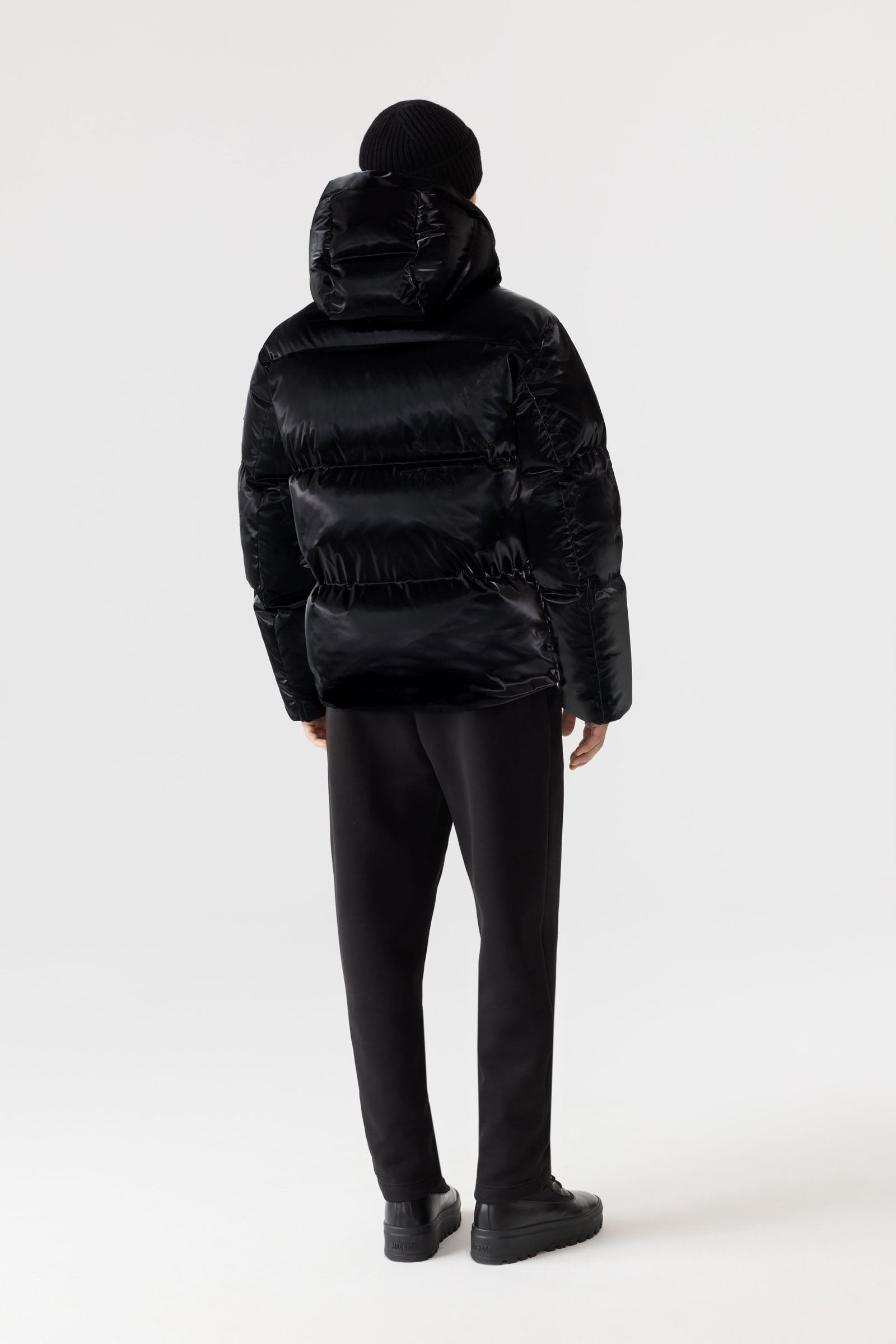 KENT-GLO High-Gloss Hooded Down Jacket - 4