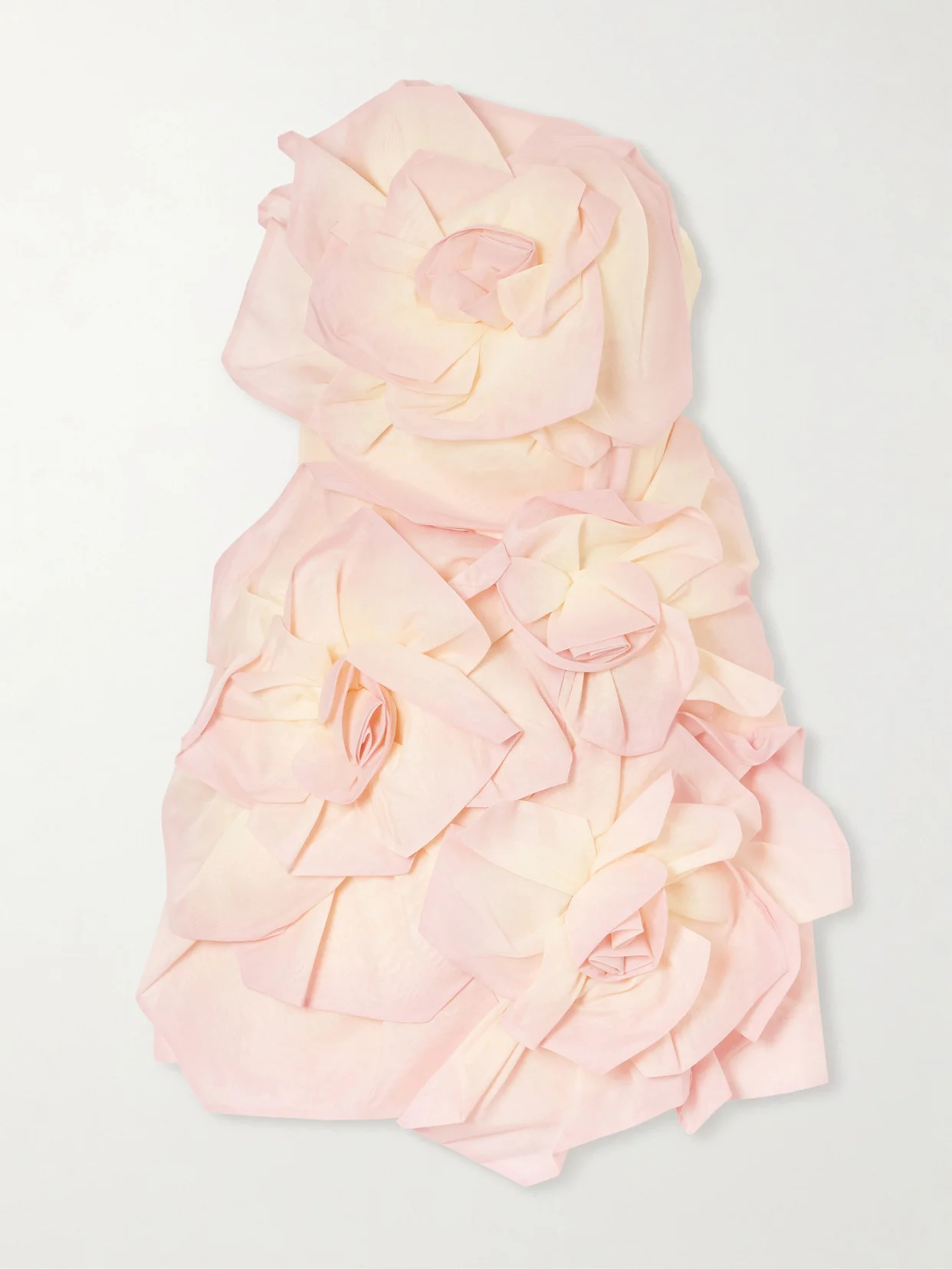 Johanna Crepe And Linen-blend Mini Dress - 1
