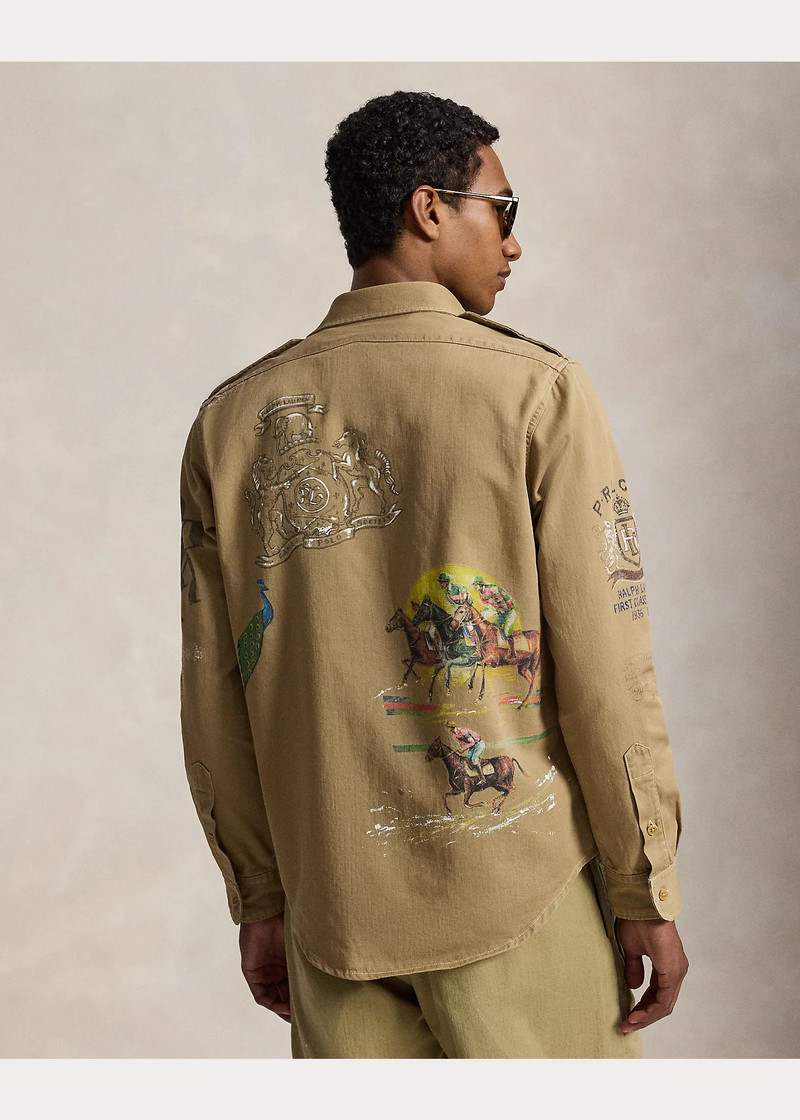Classic Fit Graphic Workshirt 4