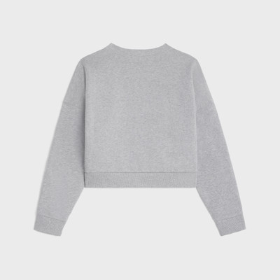 CELINE celine loose sweatshirt in cotton fleece outlook