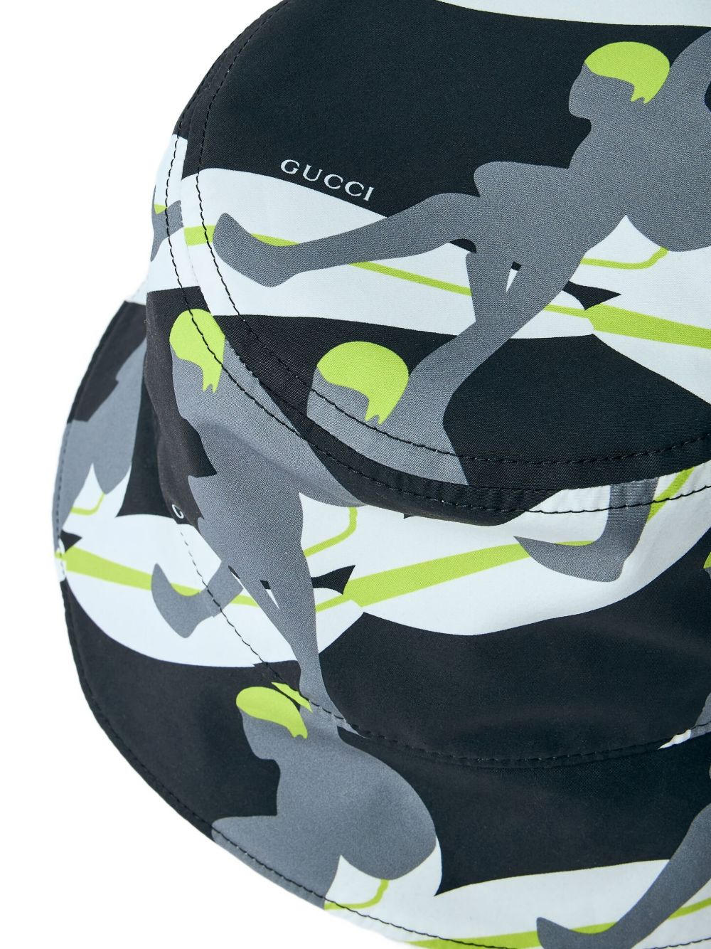 Allover Gucci surfer-print bucket hat - 3