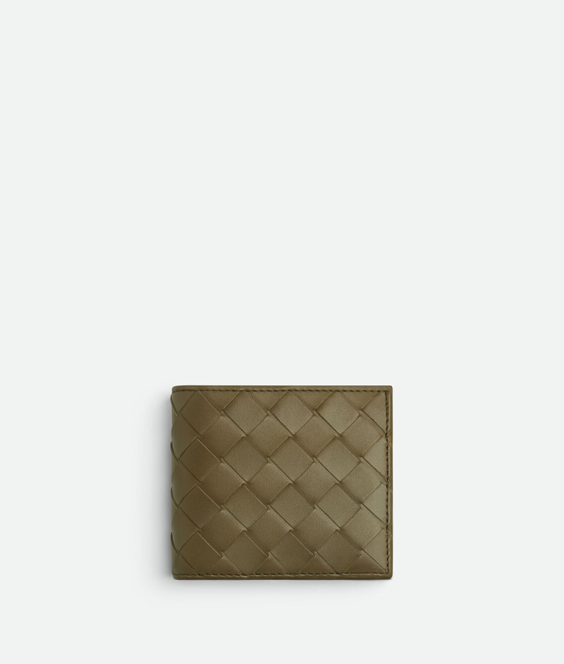 Intrecciato Bi-Fold Wallet With Coin Purse - 1