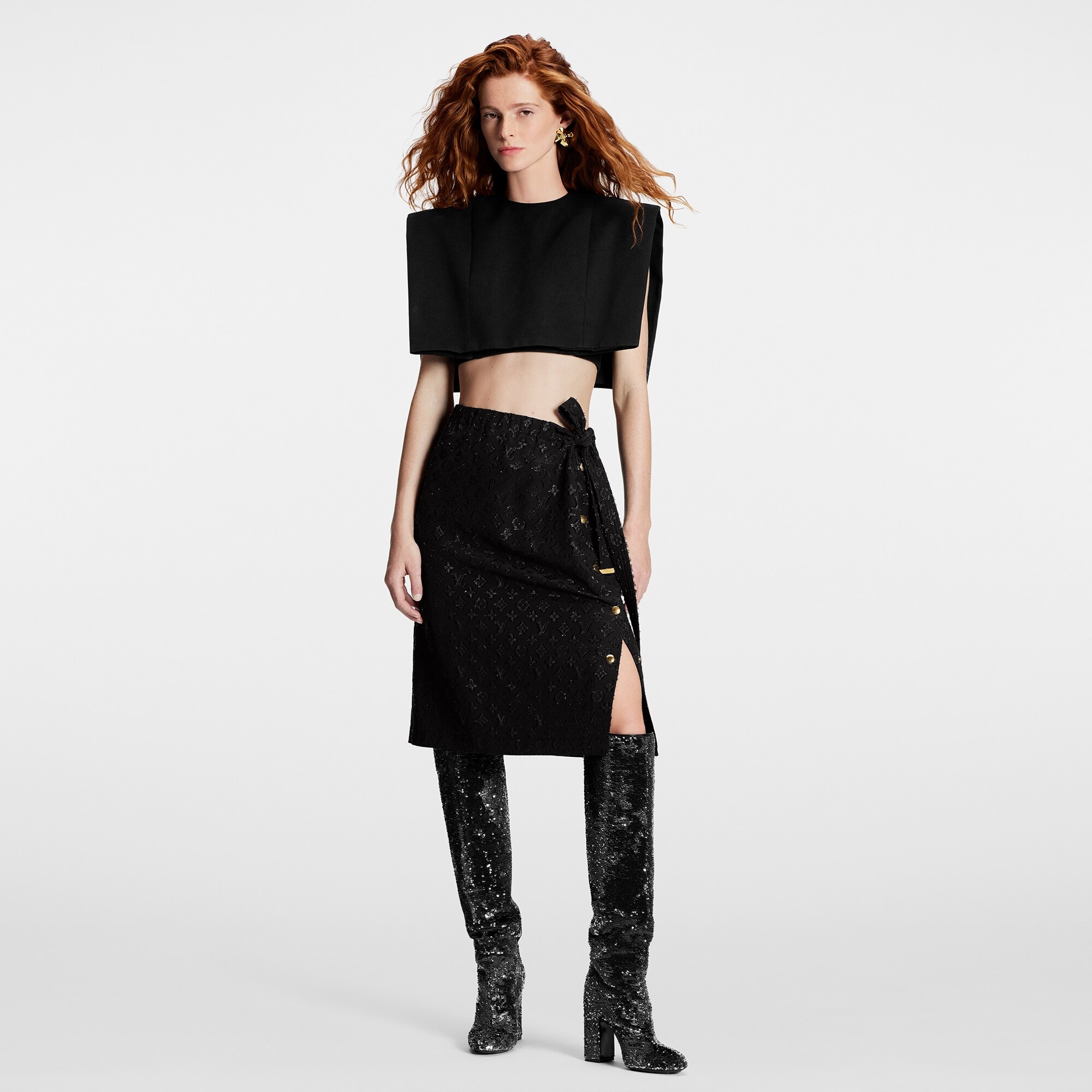 Monogram Fil Coupé Wrap Skirt - 2