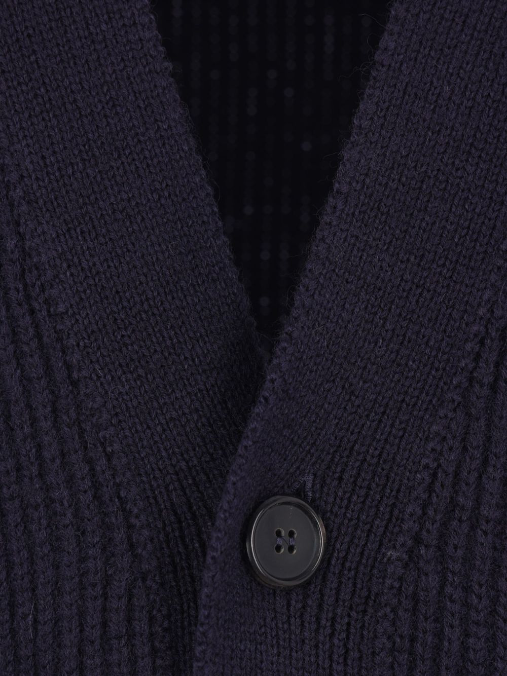 ribbed wool cardigan - 4