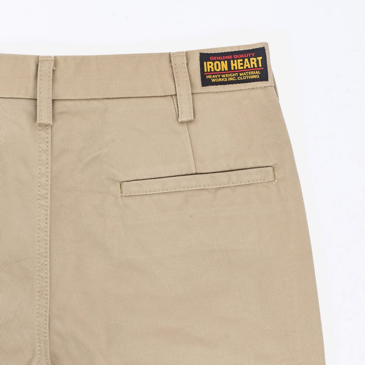 IH-730-KHA 12oz Heavy Cotton Regular Fit Chinos - Khaki - 6