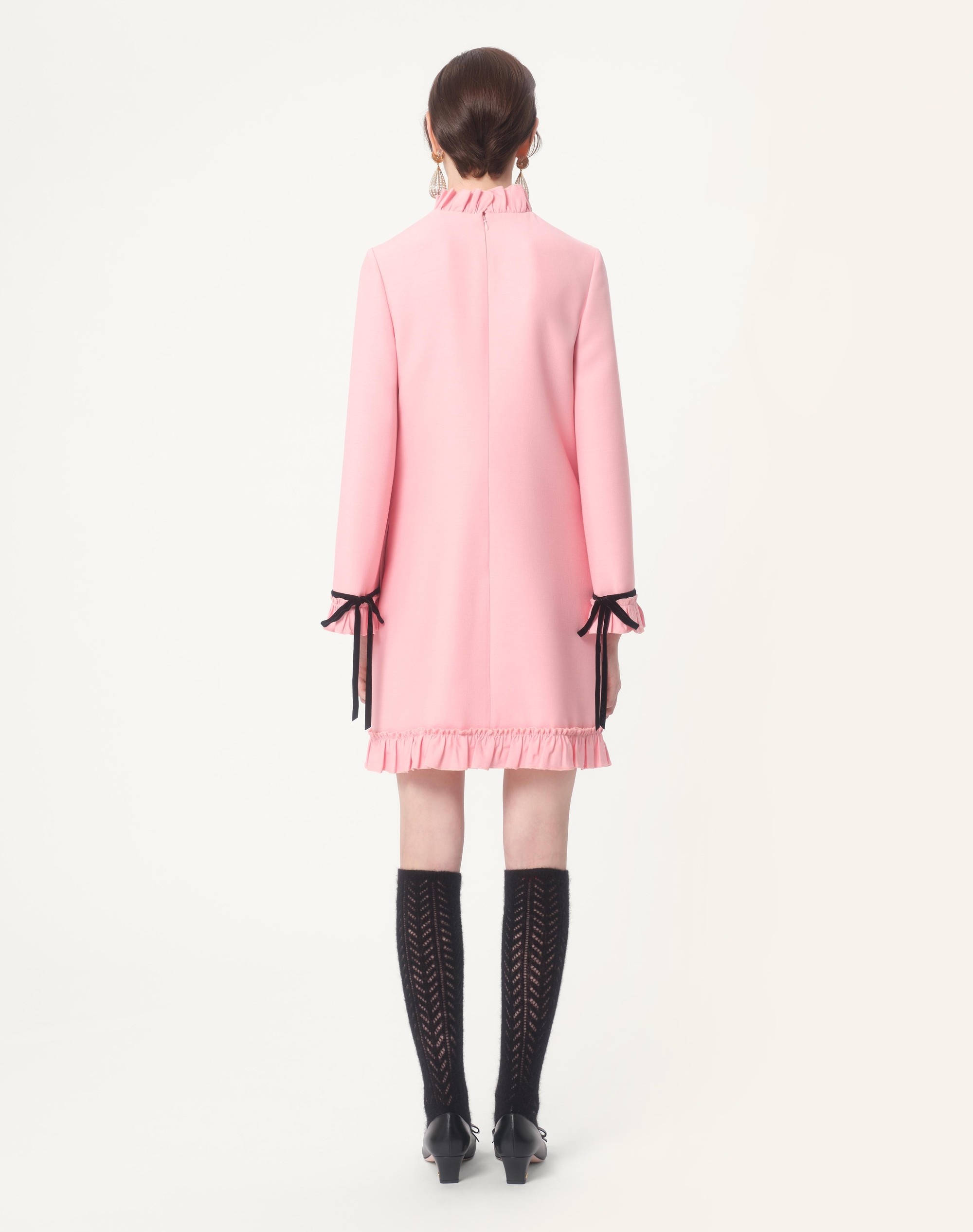 CREPE COUTURE SHORT DRESS - 9