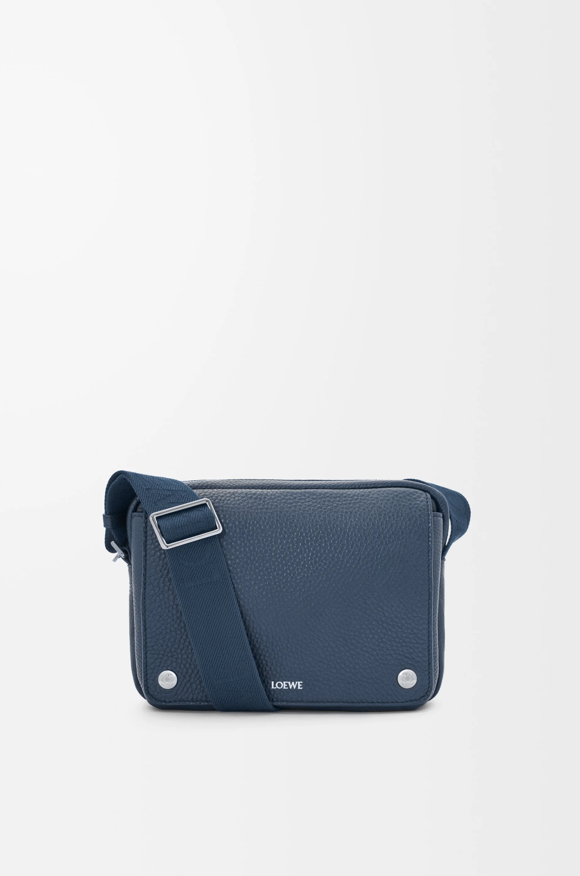 Medium Pebble messenger bag in supple grained calfskin - 1