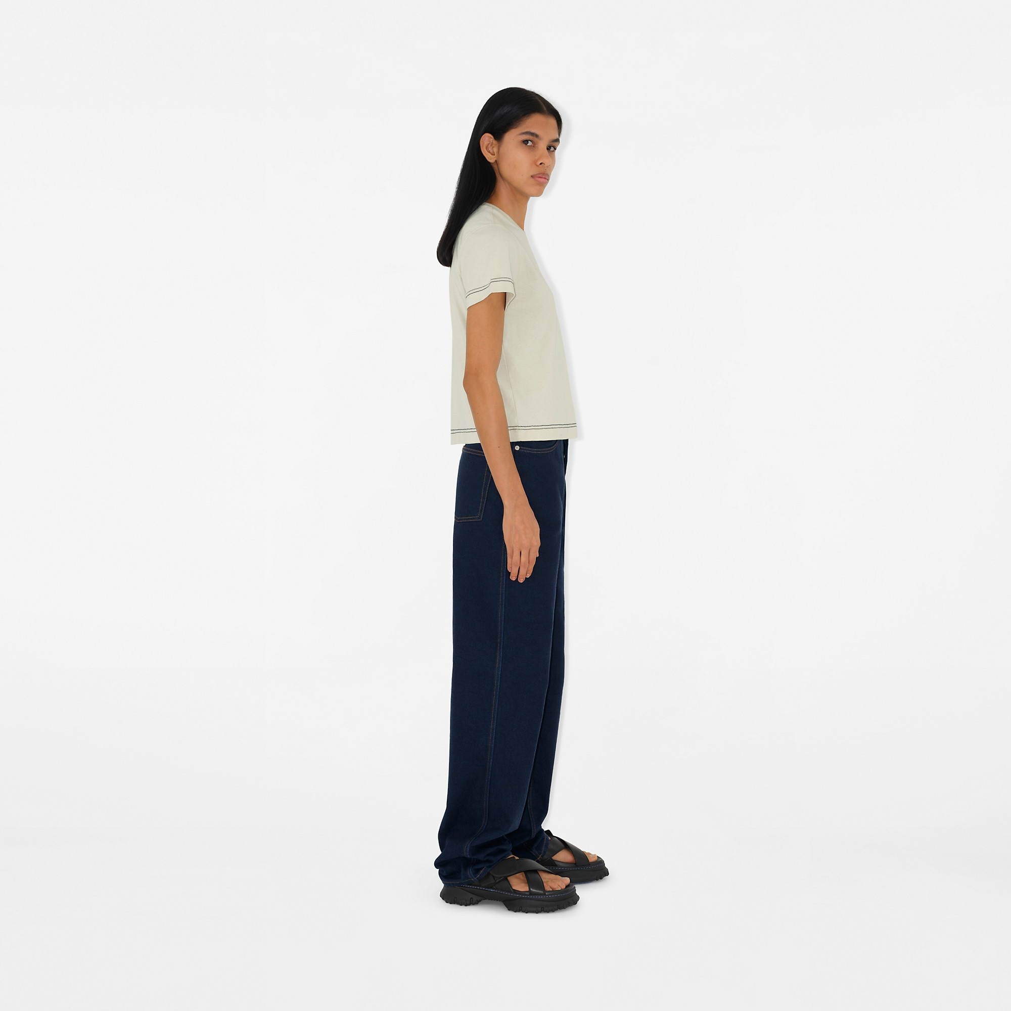 Boxy Cotton T-shirt - 3